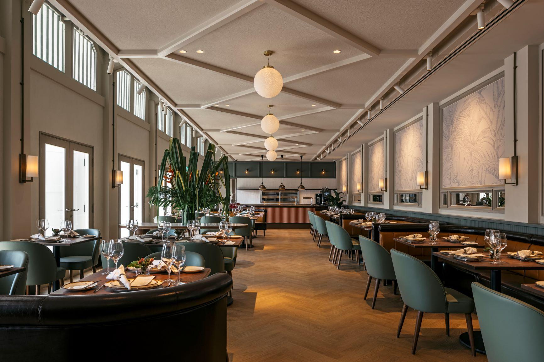 Oasia Resort Sentosa By Far East Hospitality Singapore Buitenkant foto The interior of the restaurant