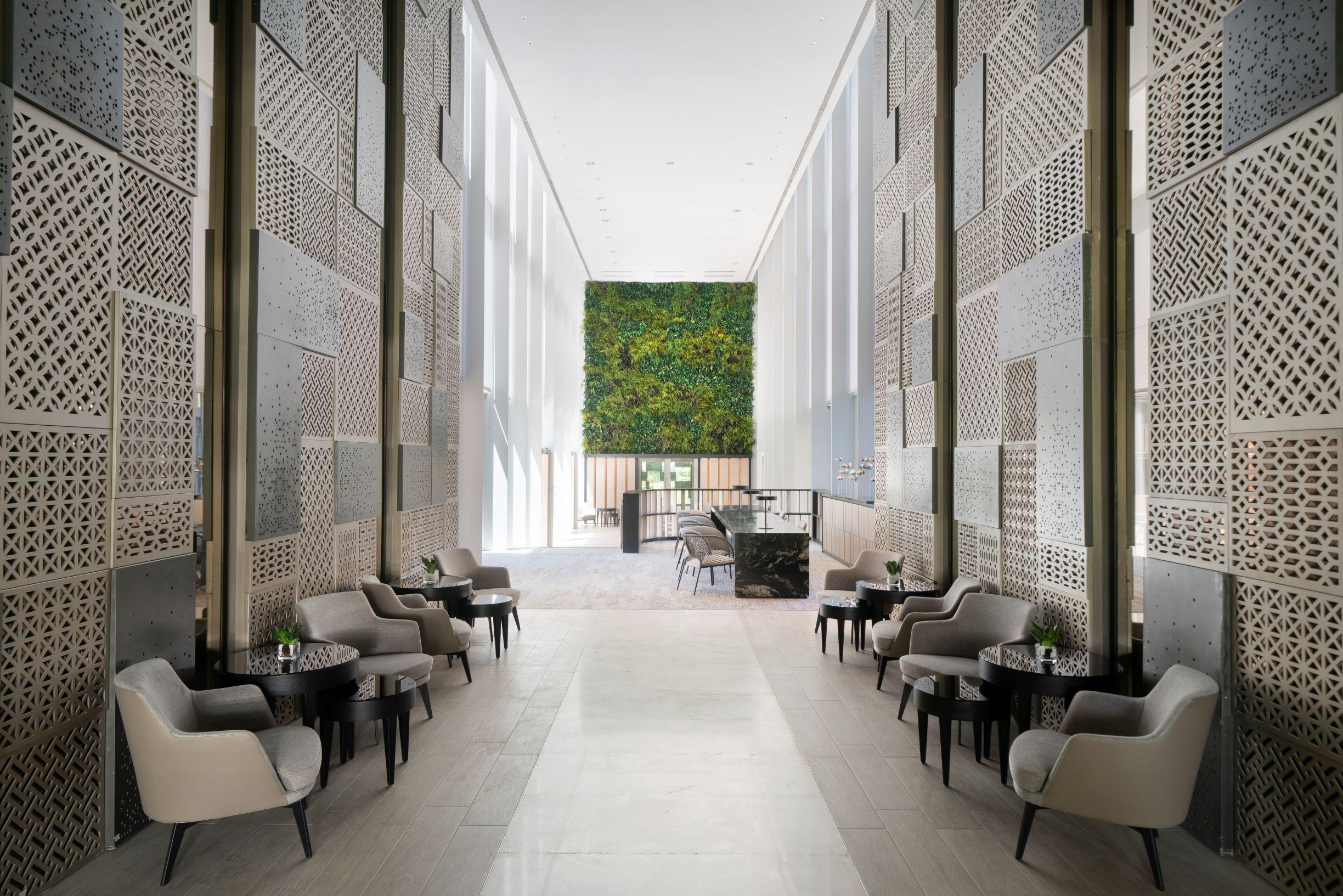 Oasia Resort Sentosa By Far East Hospitality Singapore Buitenkant foto The lobby of the hotel