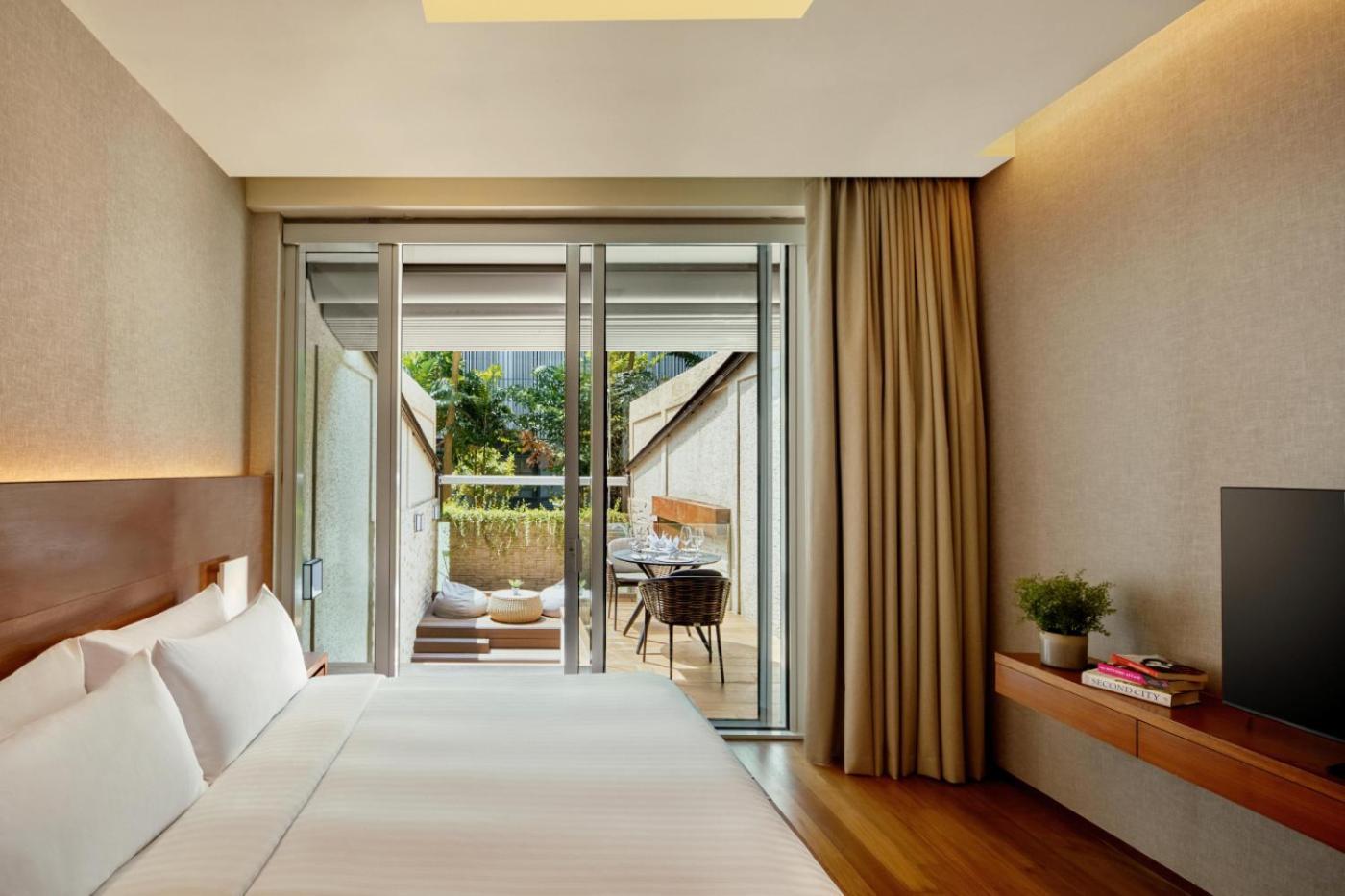 Oasia Resort Sentosa By Far East Hospitality Singapore Buitenkant foto Deluxe Room with private balcony